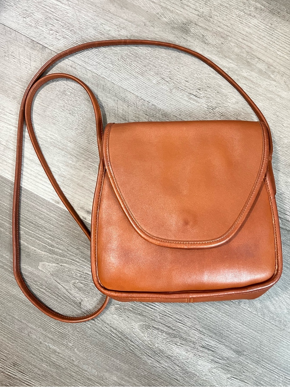 Vintage Coach Lindsay Bag 9888 British Tan USA Made